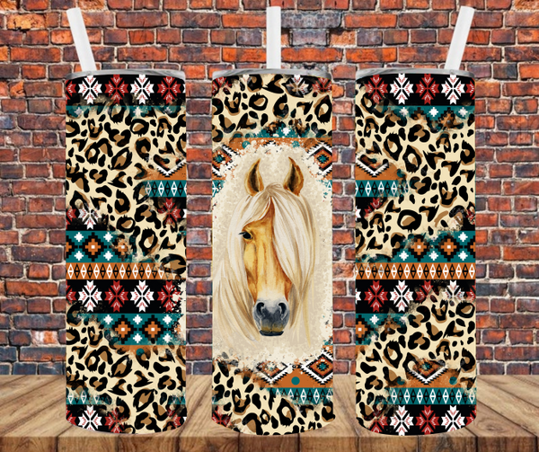 Country Horse - Tumbler Wrap - Sublimation Transfers